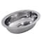 Nantucket Sinks 17.75 Inch x 13.75 Inch Hand Hammered Stainless Steel Oval Undermount Bathroom Sink OVS - alternate 3